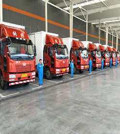 常州到钦州物流公司车辆展示