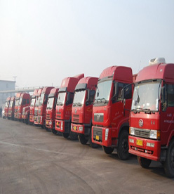 常州到钦州物流车辆展示